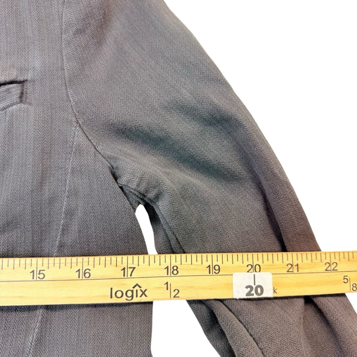 Free People Gray Blazer XS Casual Cotton Jacket Women's