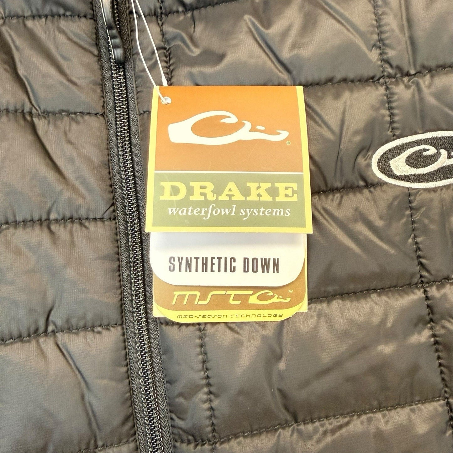 Drake Quilted Insulated Vests Men’s NWT Black Outdoor Hunting XL 2XL