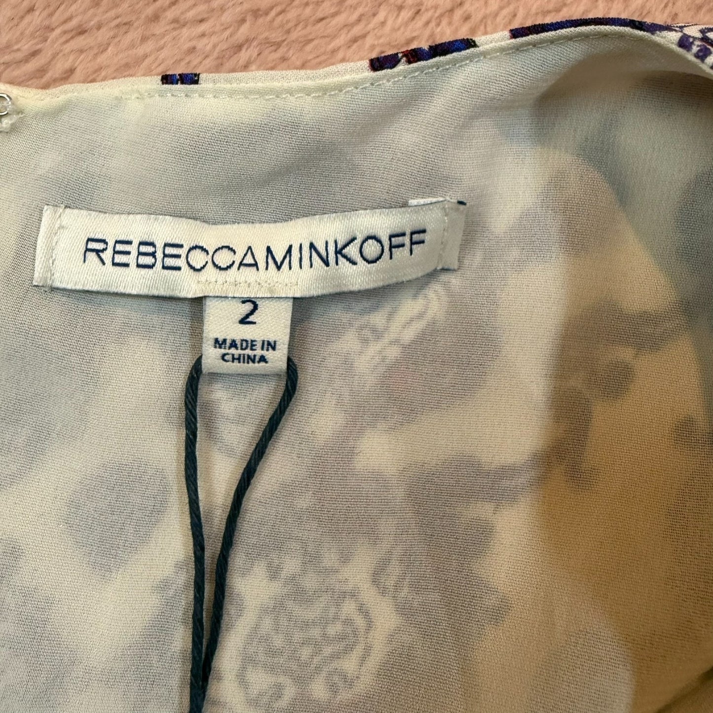 NEW Rebecca Minkoff Women's Size 2 Sleeveless Colman Dress 100% Silk $328 Women's