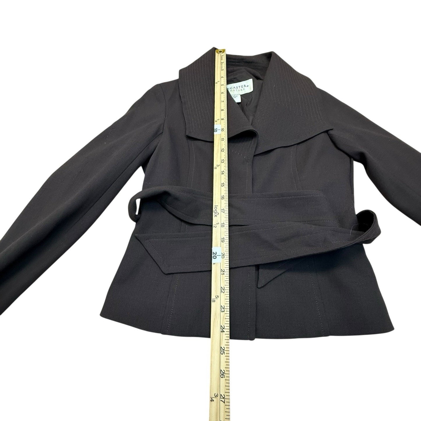 Vintage Doncaster Signature 2P Tailored Jacket Pants Suit/Set Brown Women's