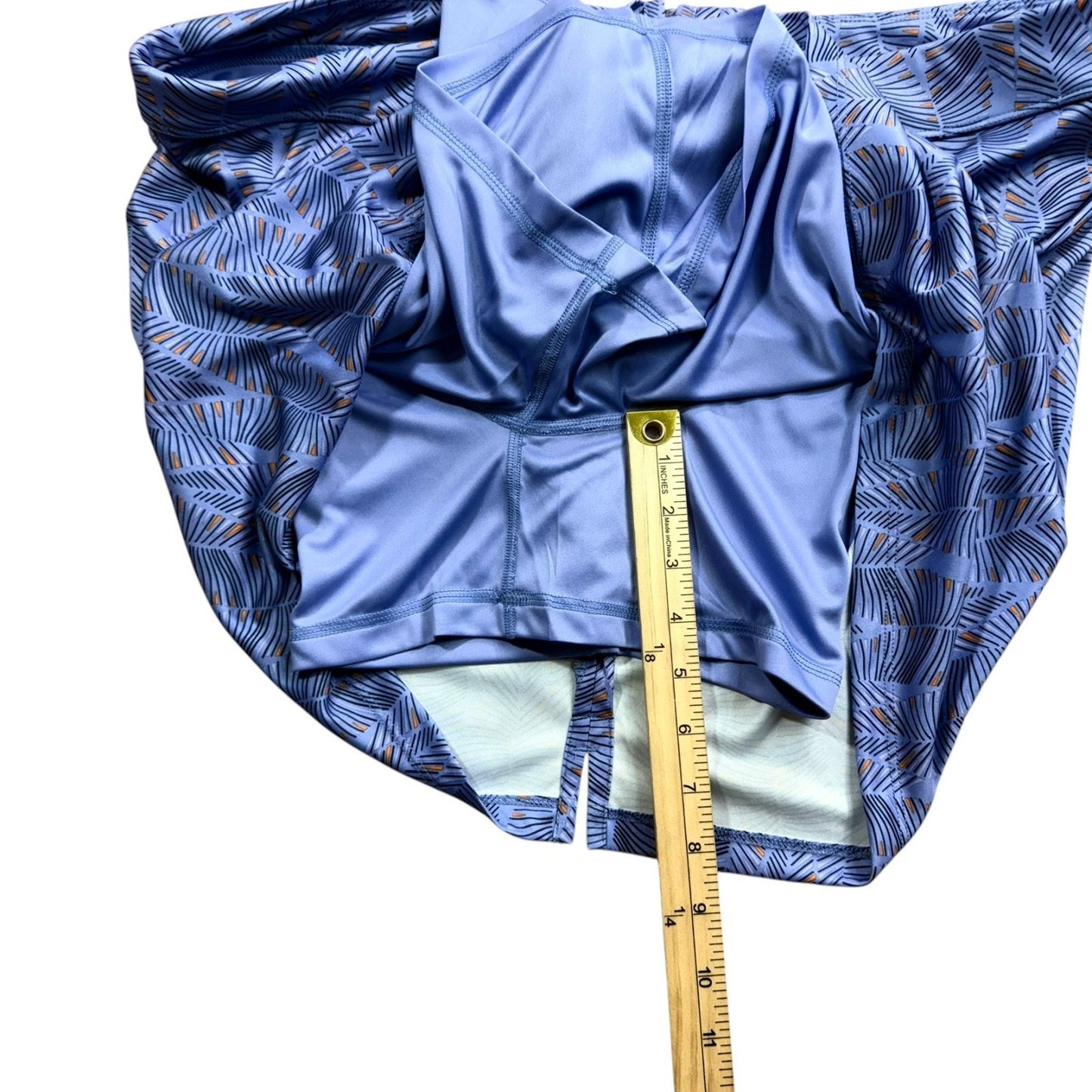 Greg Norman Play Dry Golf Skort Skirt Women’s XL Blue NWT Moisture Wicking