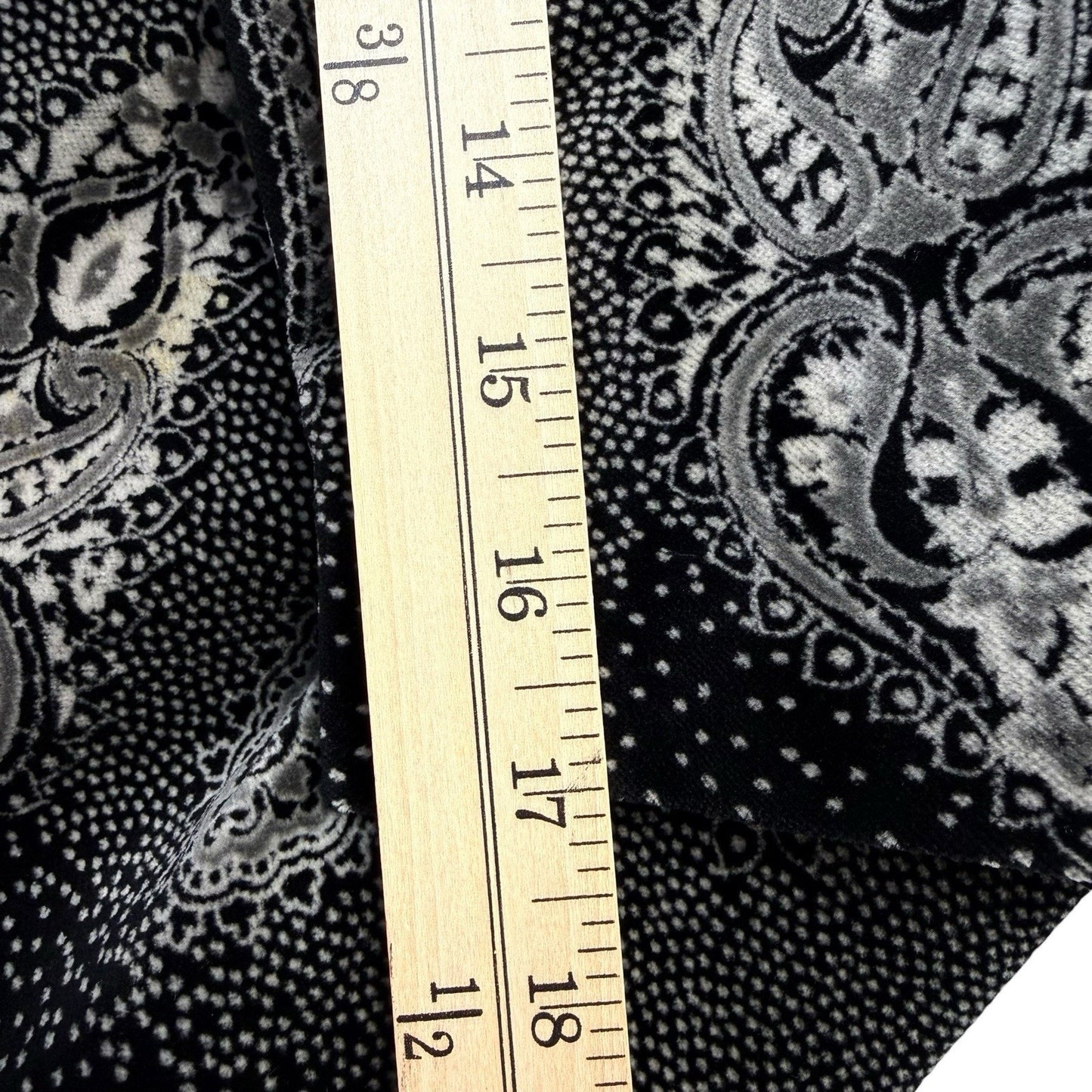 Bill Atkinson Women's Paisley Blazer Jacket Black Size 6 Vintage Y2K