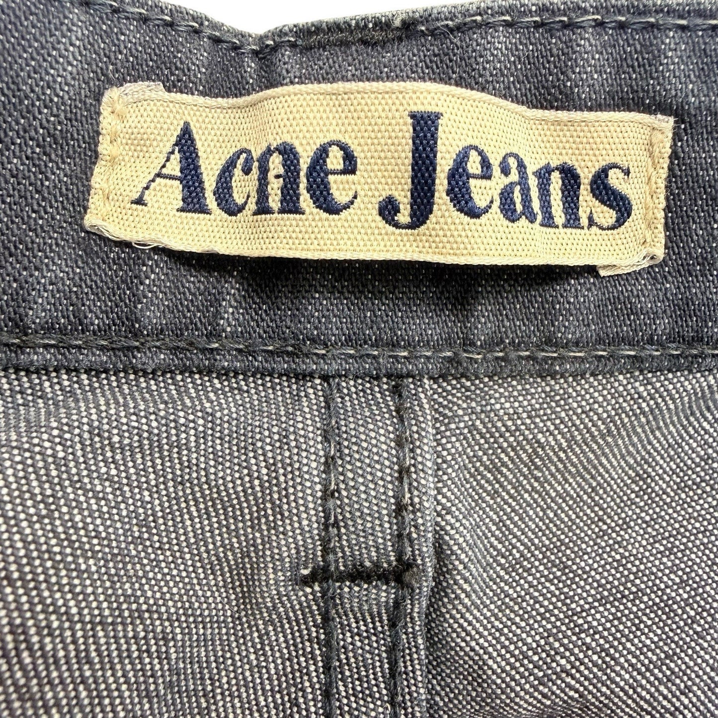 Acne Jeans Blue Bootcut Stretch Denim Jeans Size 26x34 Y2K Women's