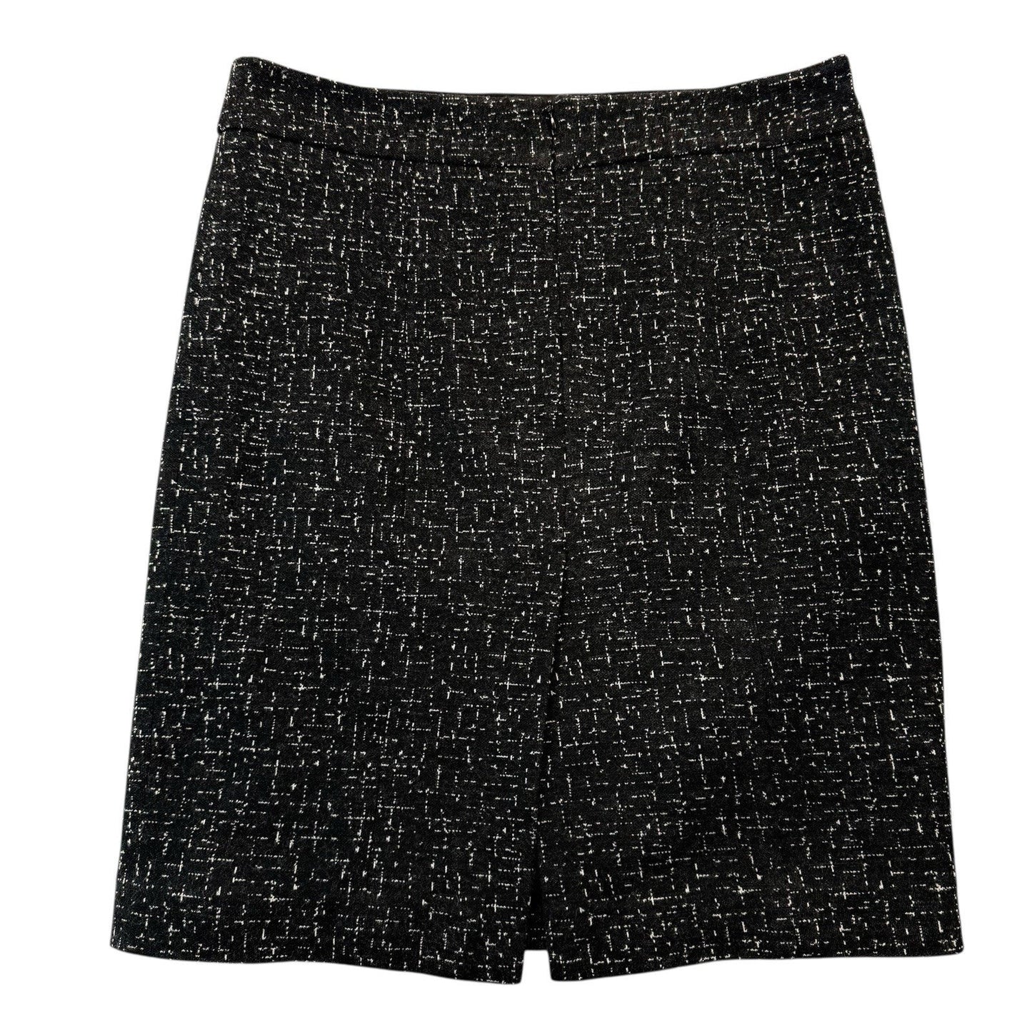 Cynthia Rowley Women’s Size 4 Black Tweed Skirt Suit Cropped Jacket Set