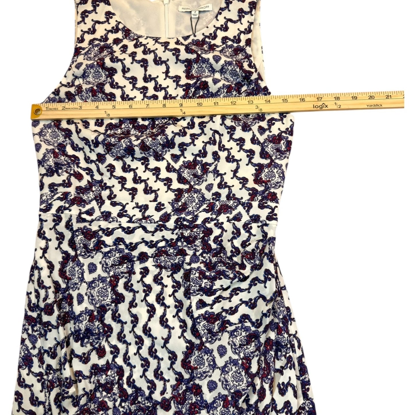 NEW Rebecca Minkoff Women's Size 2 Sleeveless Colman Dress 100% Silk $328 Women's