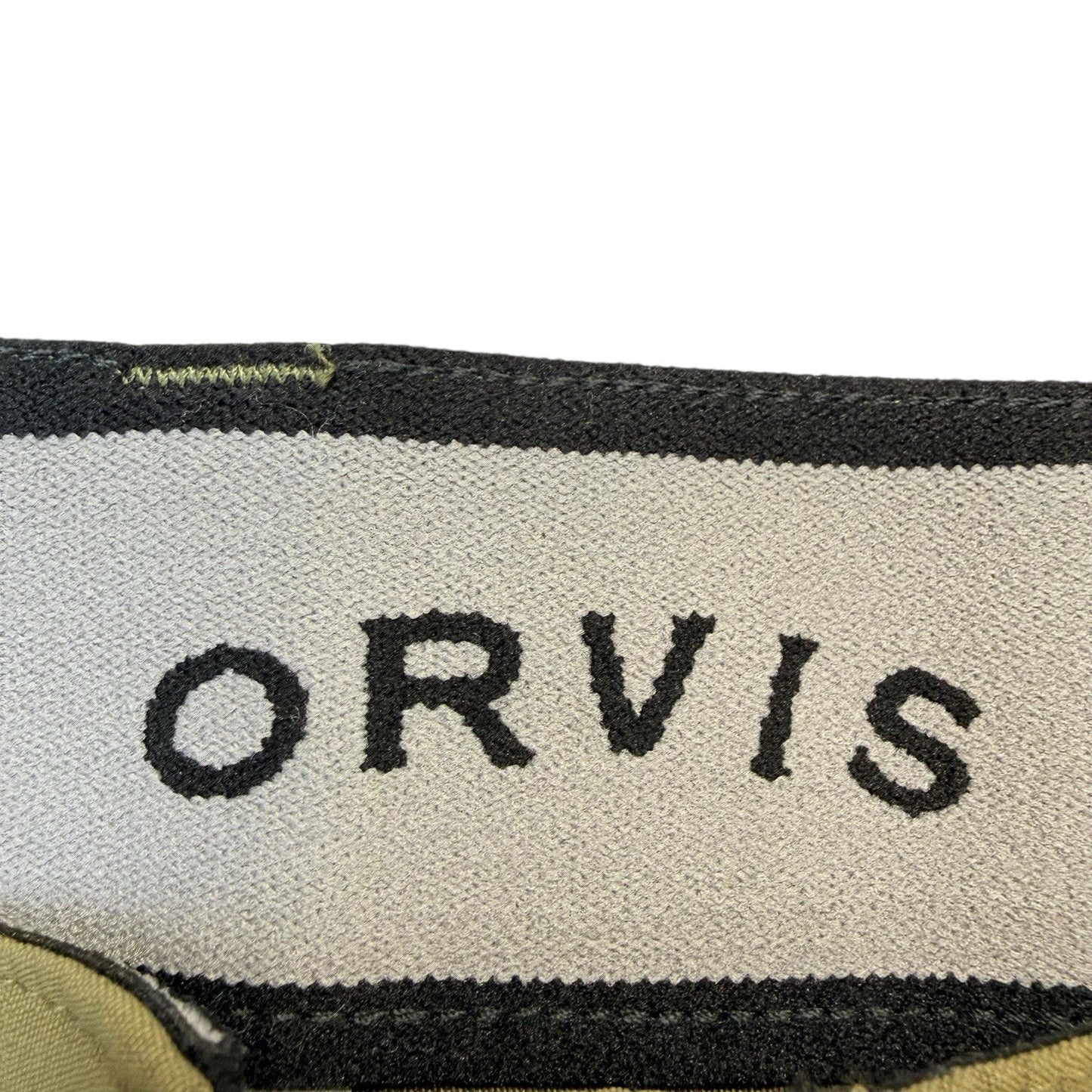 Orvis 36x32 Olive Stretch Water Repellent Pants Nylon Women's