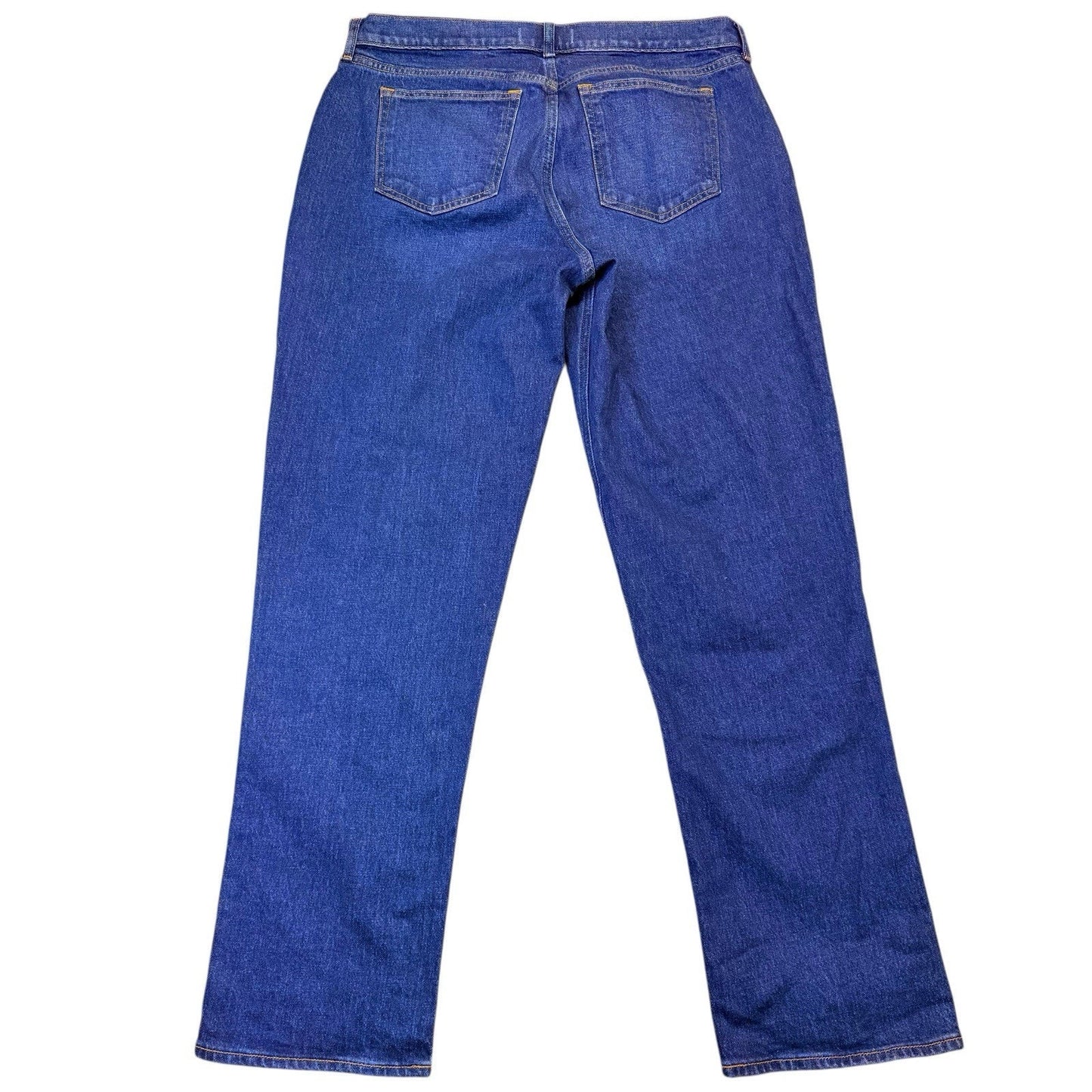 NWT Abercrombie & Fitch Curve Love 90s Straight Jeans Women's 32 Long Mid Rise Y2K