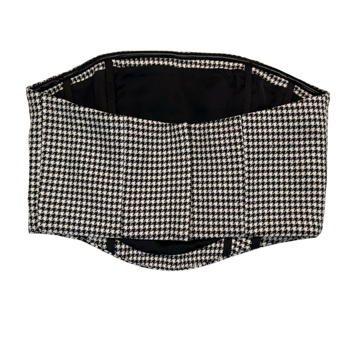 MAJORELLE Houndstooth 2PC Set Top L Skirt M NWT Women's