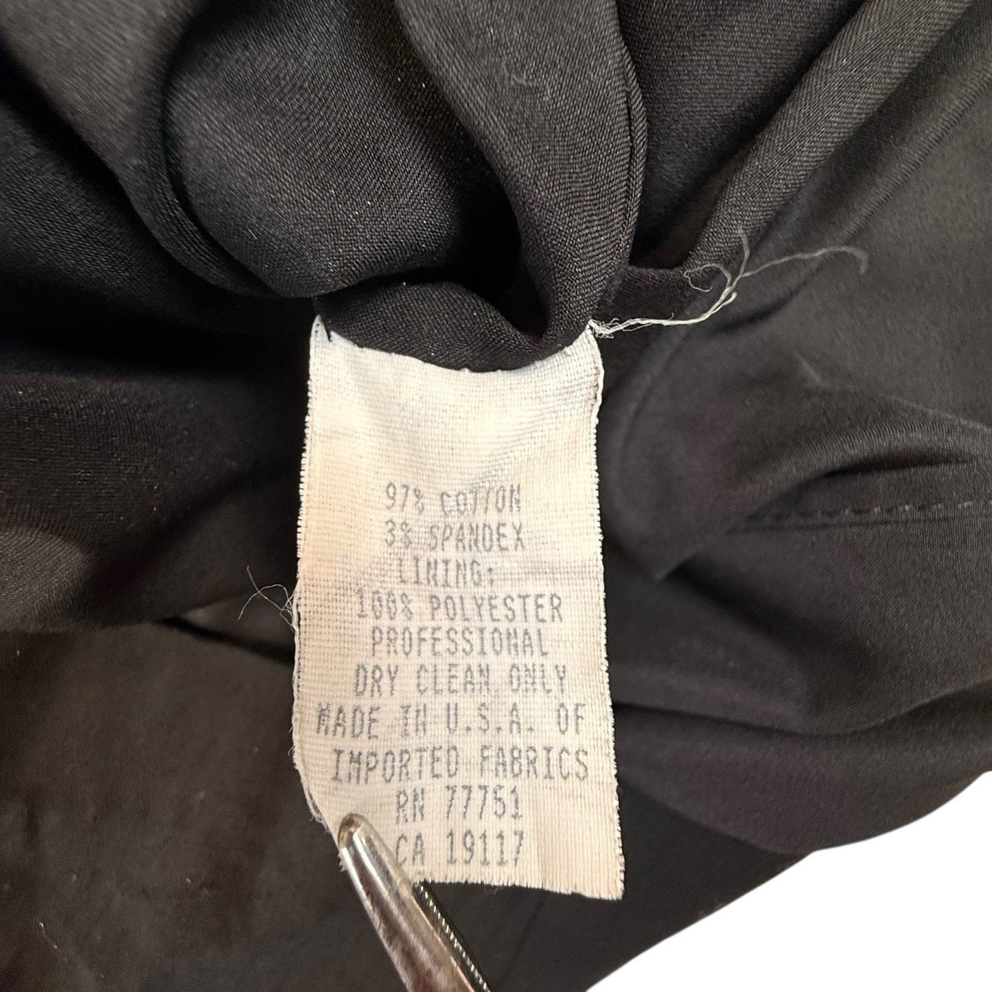 Betsey Johnson Black Strapless Peplum Dress Size 4 Women's