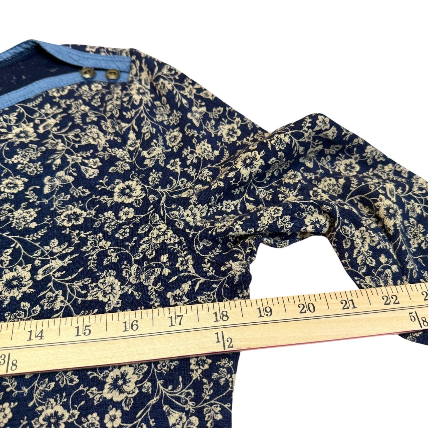 Lauren Ralph Lauren Floral A-Line Dress Women’s Medium 3/4 Sleeve