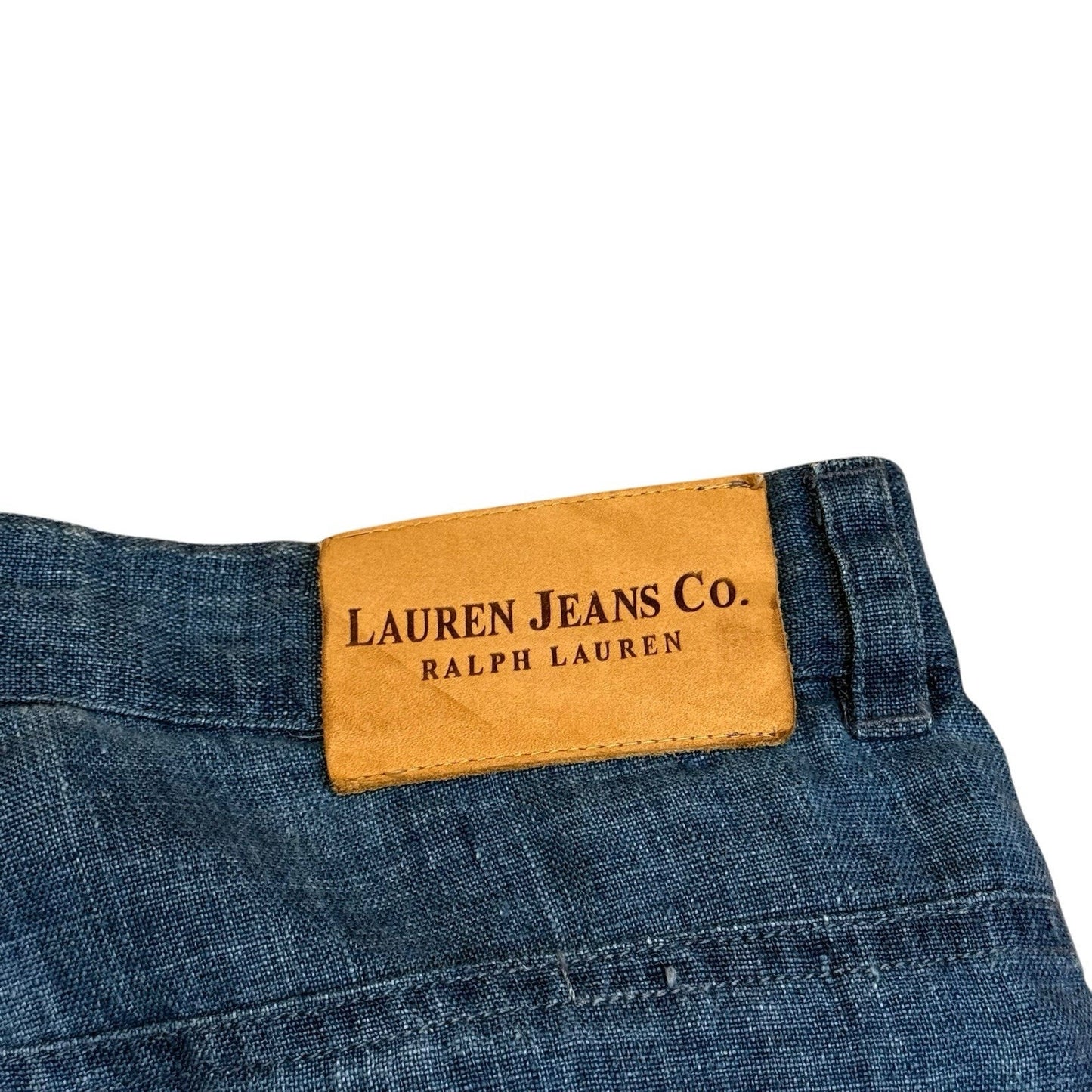 VINTAGE Women's 6 Lauren Jeans Co. Ralph Lauren Wide Leg Denim Jeans