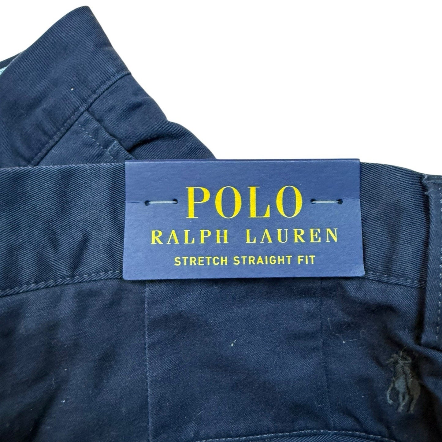 Polo Ralph Lauren Men's Pants 34x32 Blue Bedford Straight Fit Chino Dress New