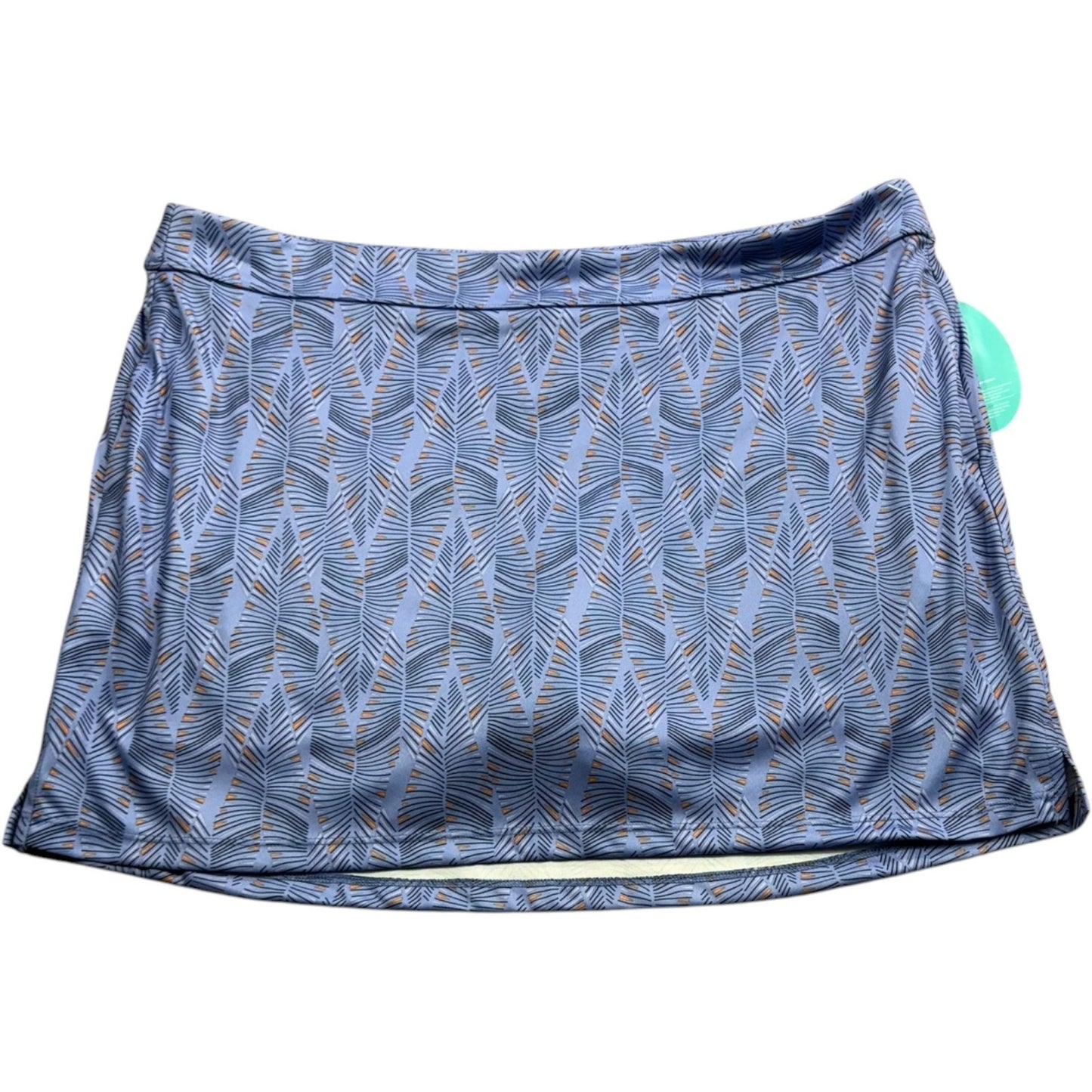 Greg Norman Play Dry Golf Skort Skirt Women’s XL Blue NWT Moisture Wicking