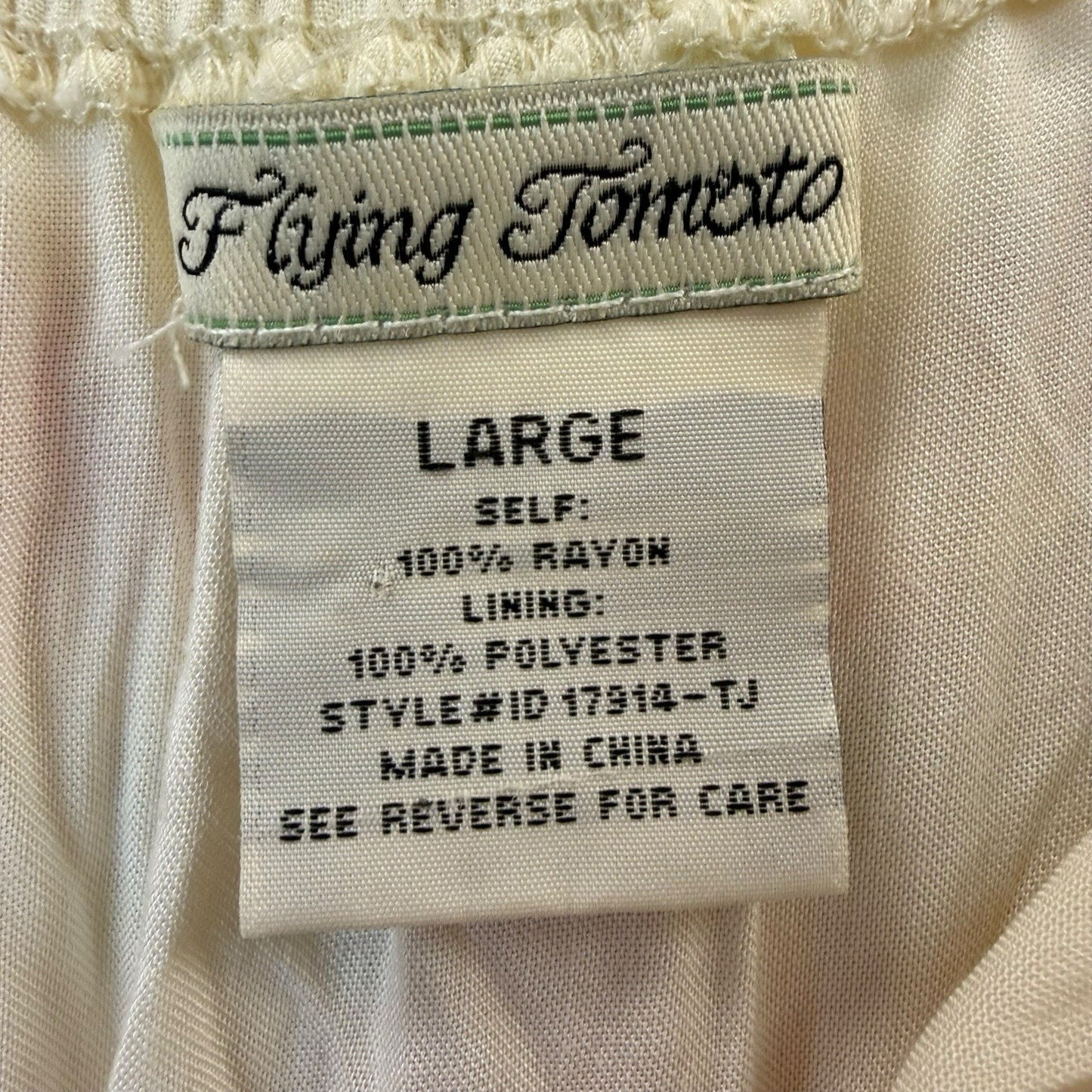 Flying Tomato Embroidered Maxi Dress Off Shoulder Boho Floral Size L Women's