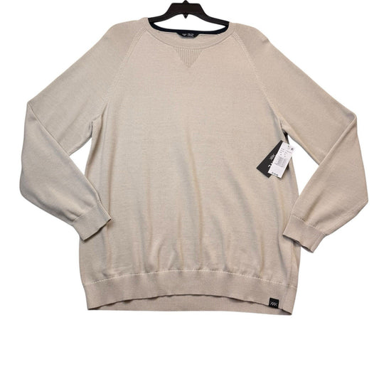 Rhone Dubliner Crewneck Sweater 2XL NWT Raglan Stone Beige $118 Women's