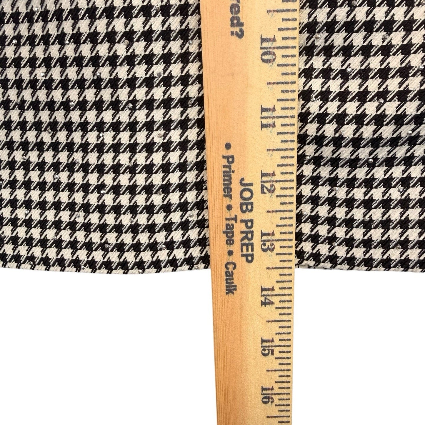 MAJORELLE Houndstooth 2PC Set Top L Skirt M NWT Women's