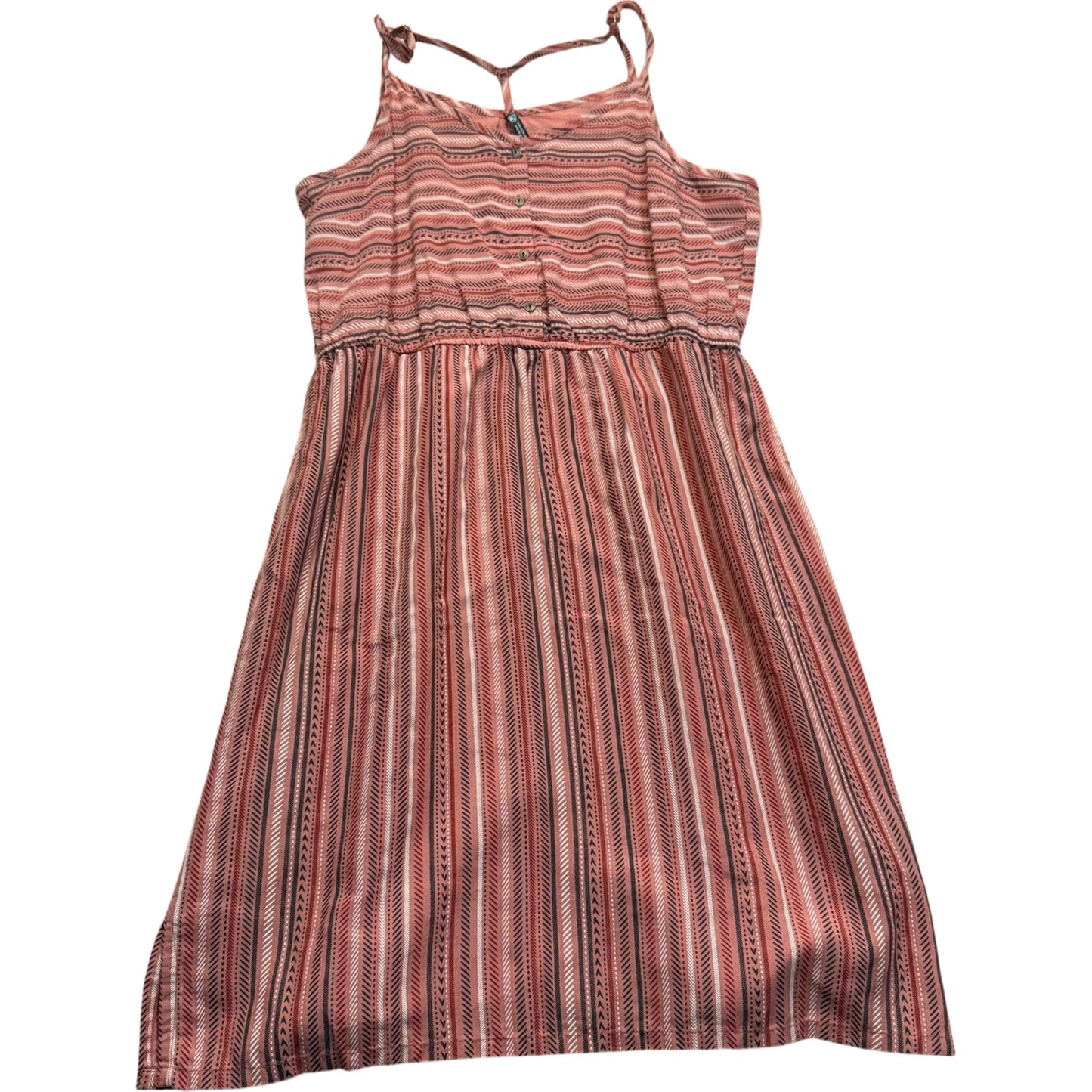 KÜHL Women's Medium Striped Sundress Sleeveless Scoop Neck Outdoor NEW Dress