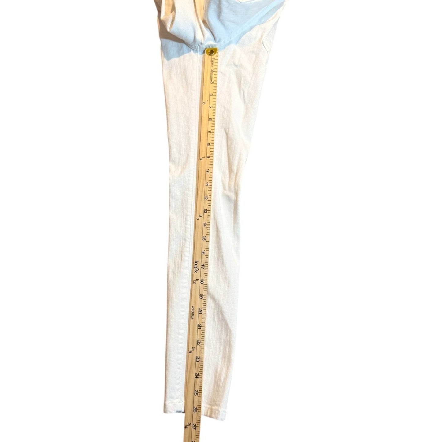 FRAME Denim Women’s Size 27 Le Skinny De Jeanne White Stretch Jeans