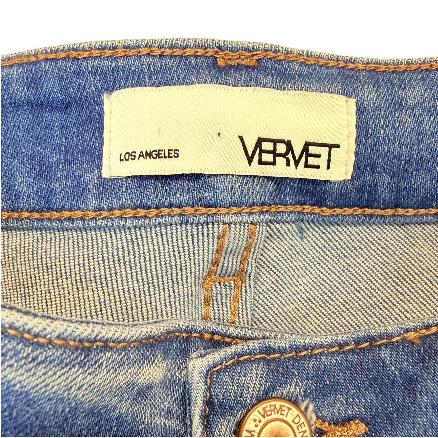 VERVET Skinny Jeans Size 29 Medium Wash Stretch Denim NWT Women's