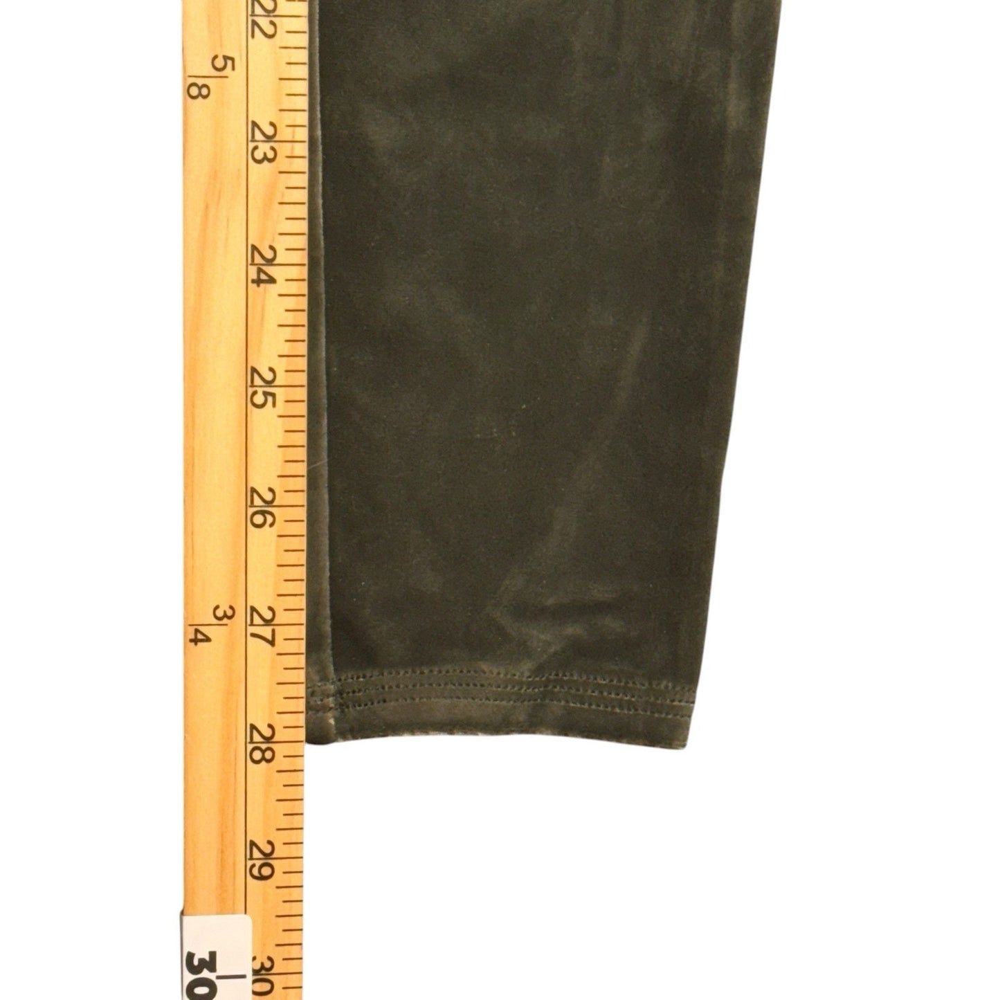 Spanx Velvet Leggings Women’s Size M Dark Palm Green High Rise Pull-On NWT Pants