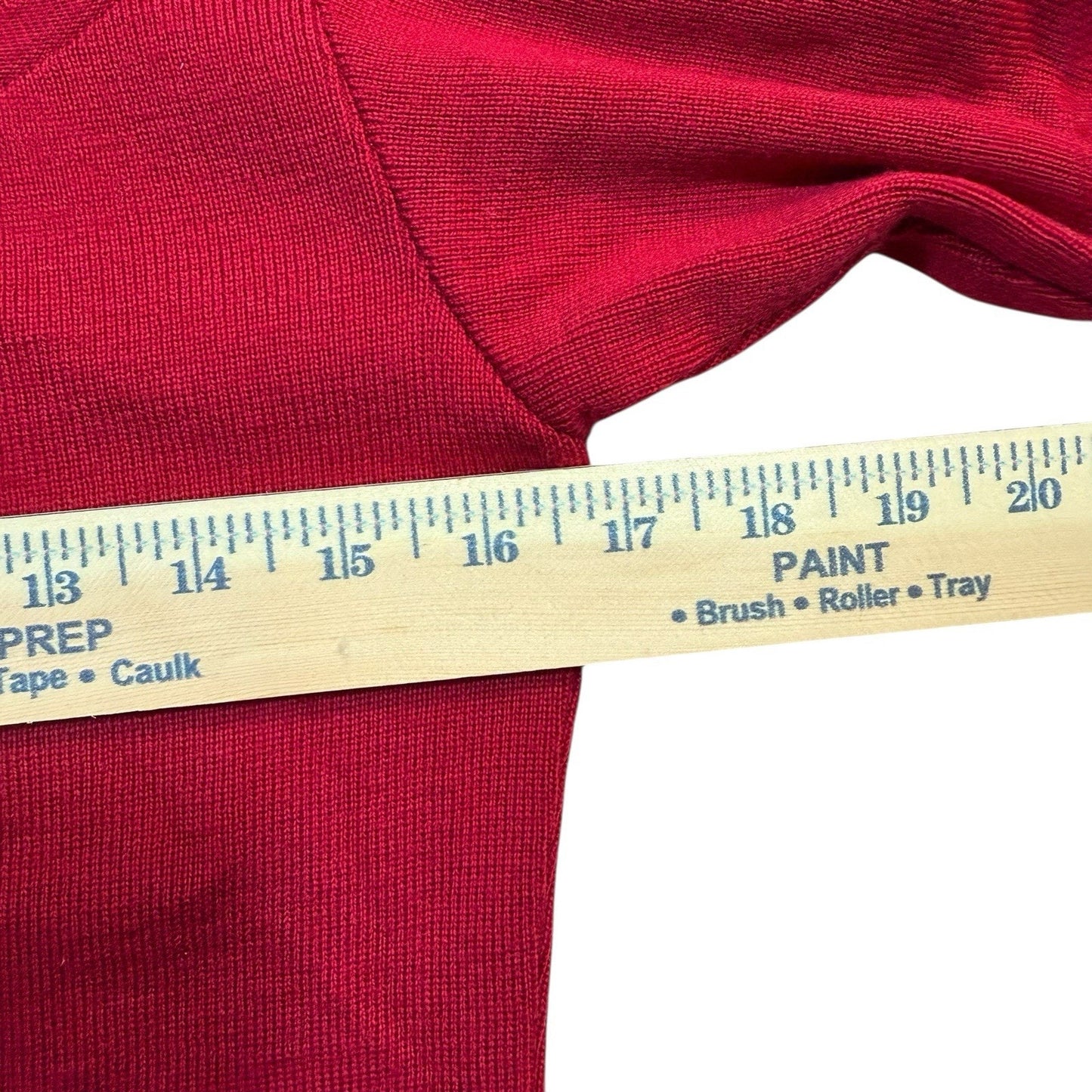 Rare VTG 100% Lana Wool Mary Ann Restivo M Red Tutle Neck Sweater Made In Italy Women's