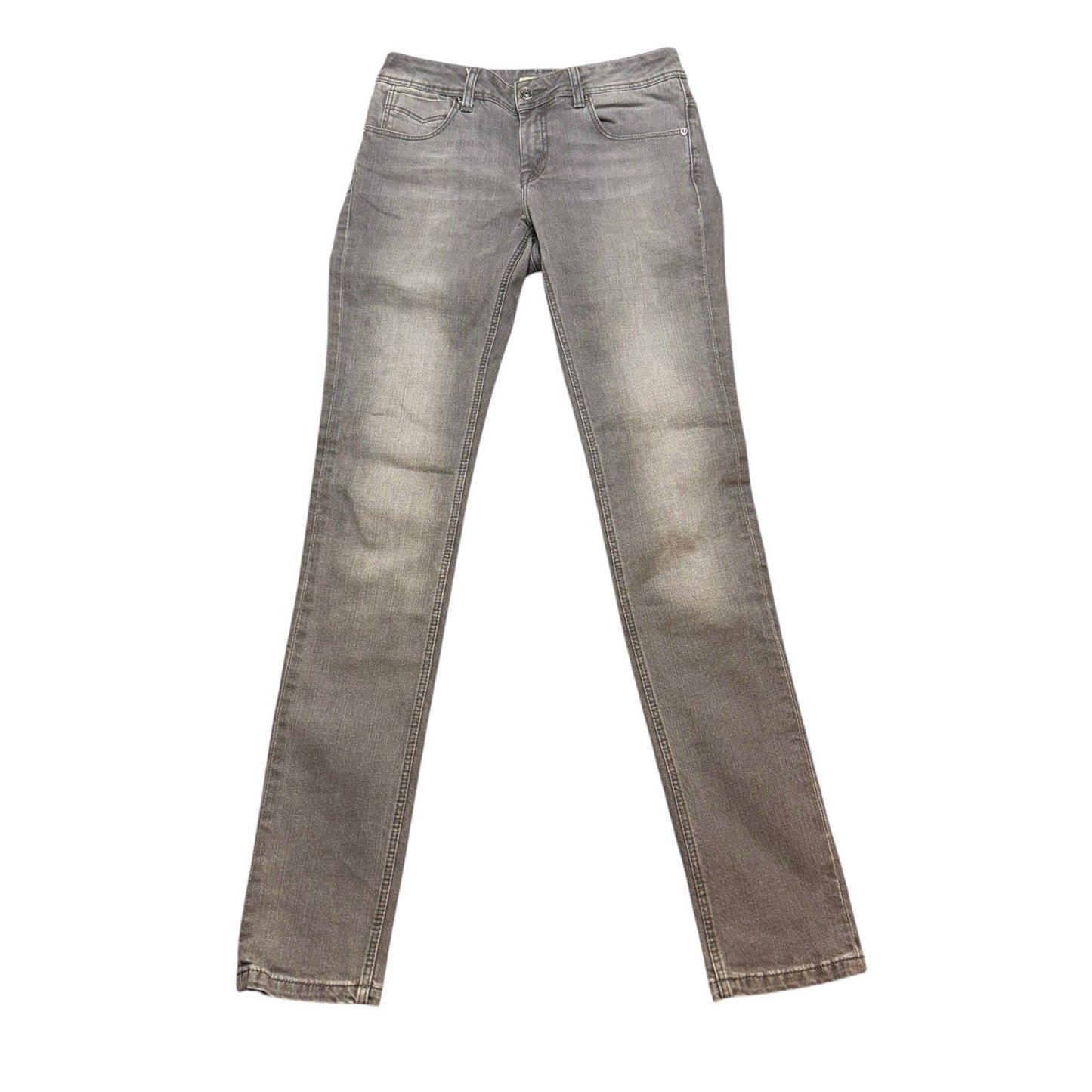 Burberry Brit Women’s Skinny Jeans Gray Denim Pants Size 27 Made in Turkey