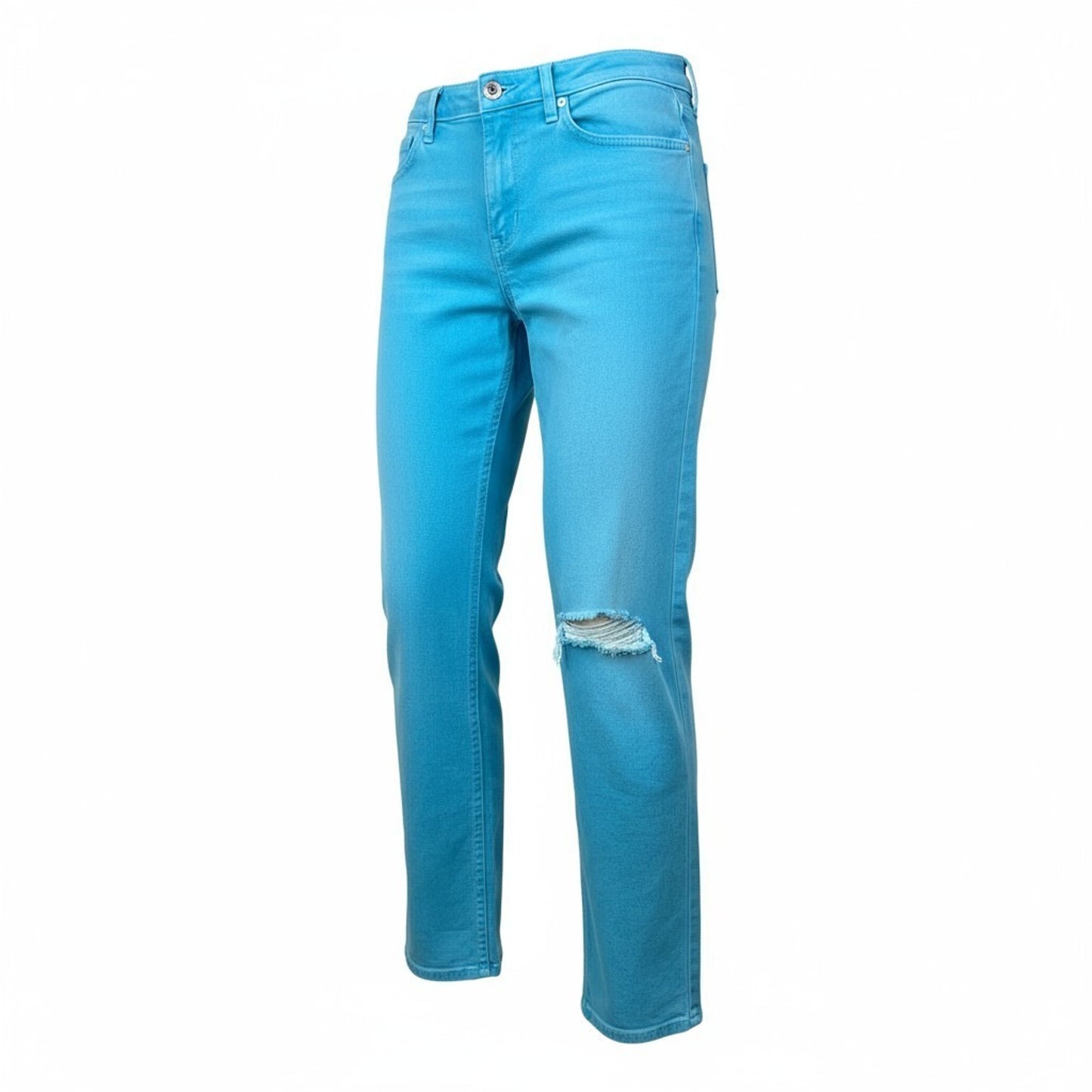 L’AGENCE Nevia Jeans Women’s Size 29 Low Rise Slouchy Slim Straight Blue - New