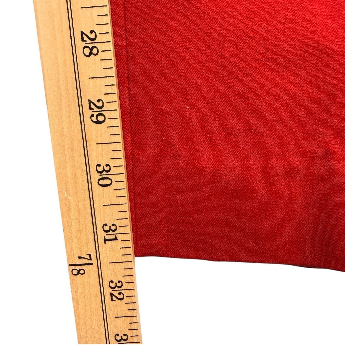 Doncaster Women’s 2P Petite Red Cotton Spandex Jacket & Pants Suit Set