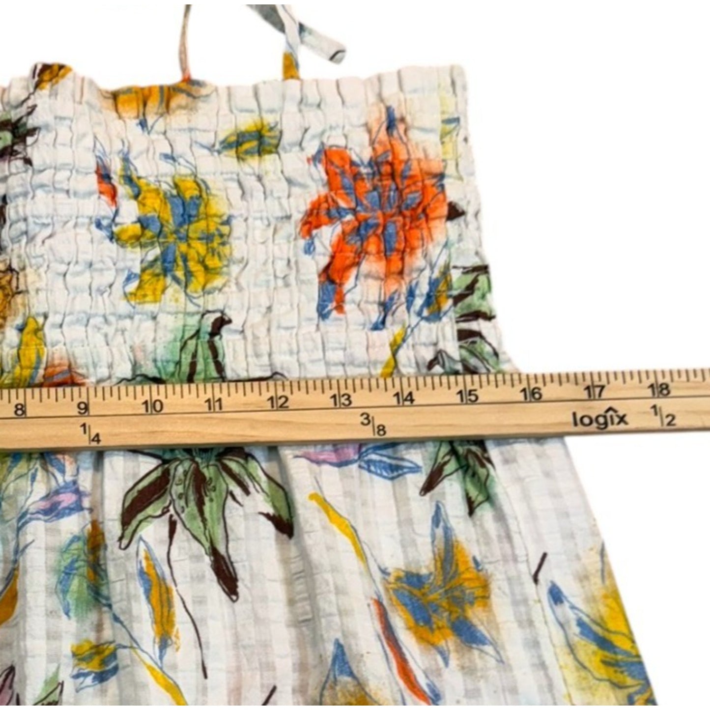 Tanya Taylor Swim Mini Lina Dress Girl's XL Floral Cotton Sundress NWT $125