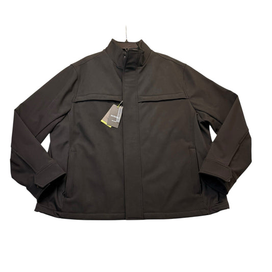 Men's Murano Big Man Performance Jacket 2XB NWT Water Wind Resistant Black MSRP $199+