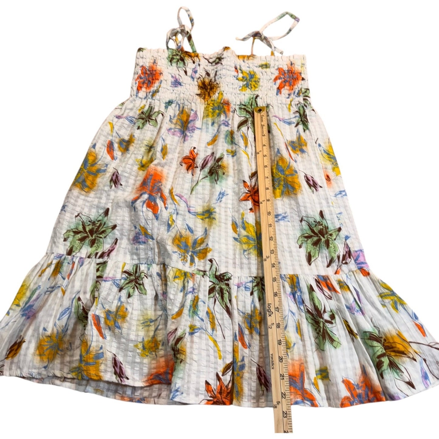 Tanya Taylor Swim Mini Lina Dress Girl's XL Floral Cotton Sundress NWT $125