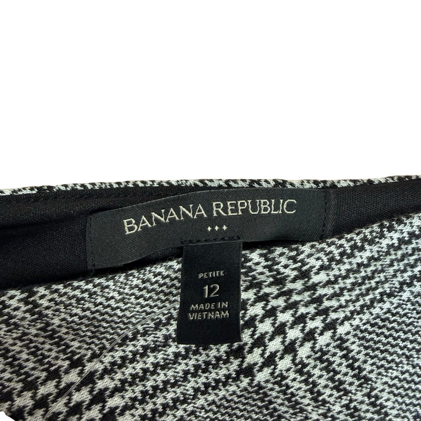 Banana Republic Plaid Fit Flare Dress Size 12 NWT Women's