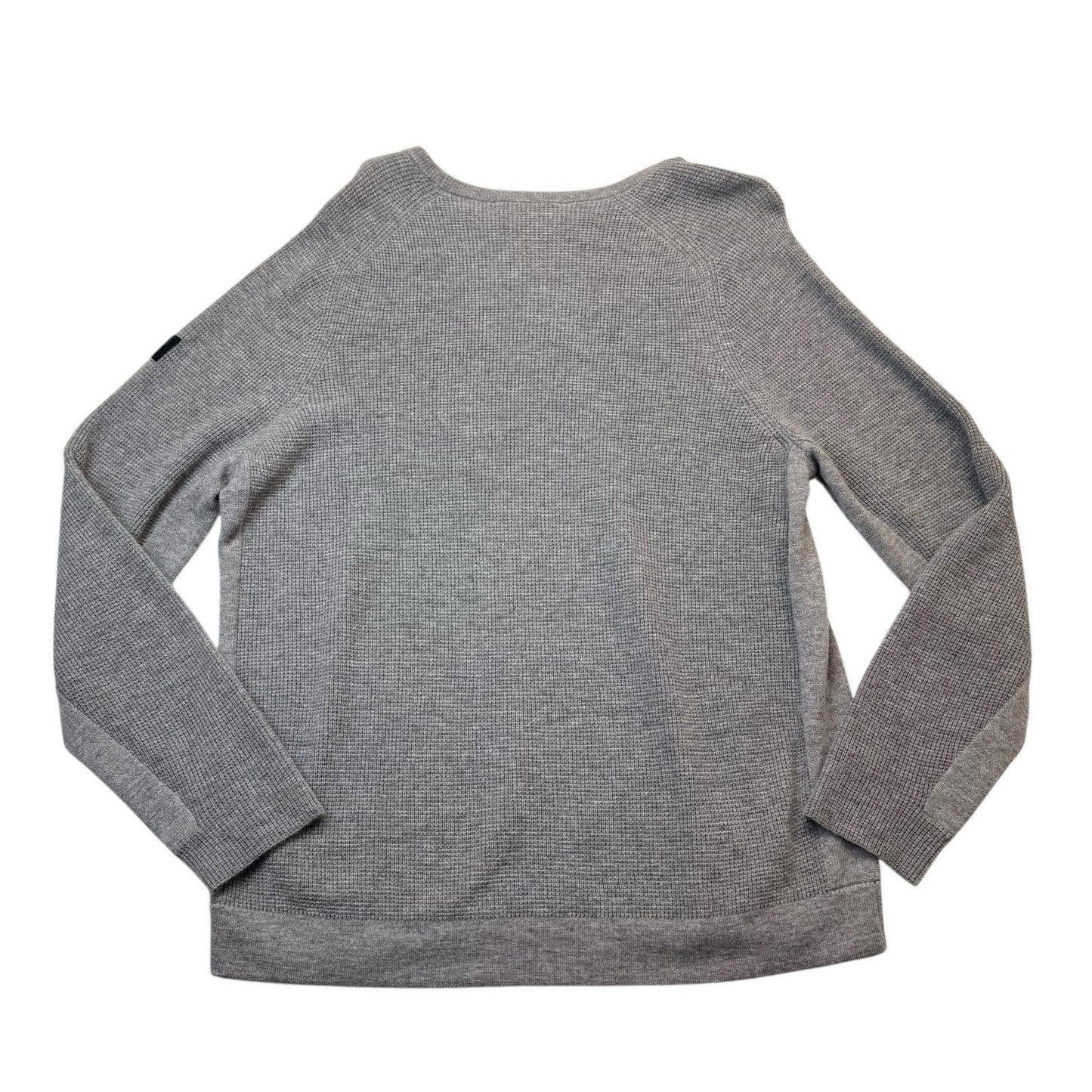 Men's Rhone Walden Waffle Knit Sweater XXL NWT Wool Cashmere Gray $178