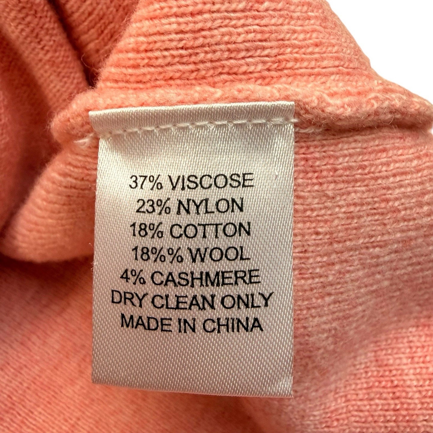 TuckerNuck Cardigan Women's S Pink Red Trim Button Preppy Sweater