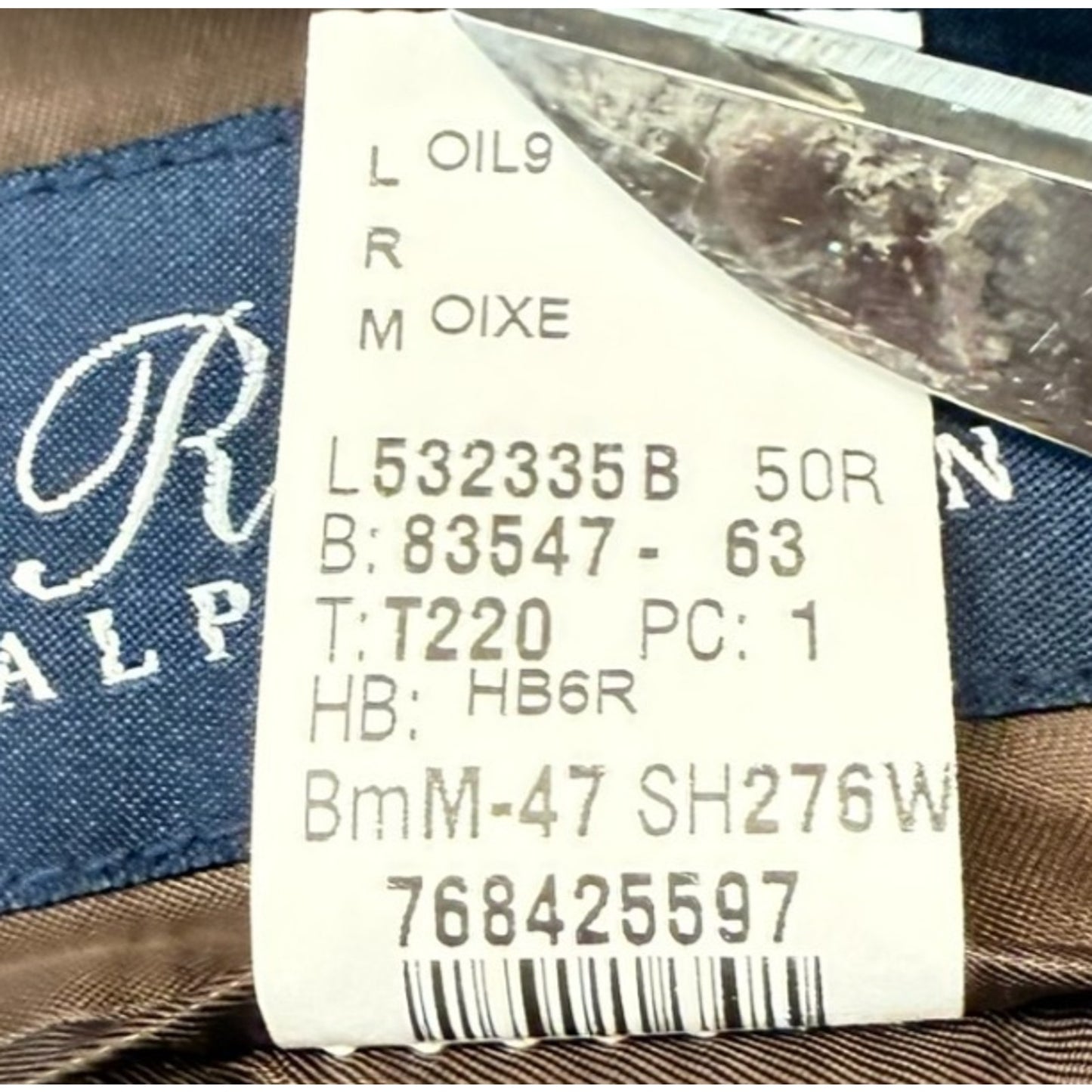 Ralph Lauren Men’s 50R Brown Wool Sport Coats Blazer Made in Canada