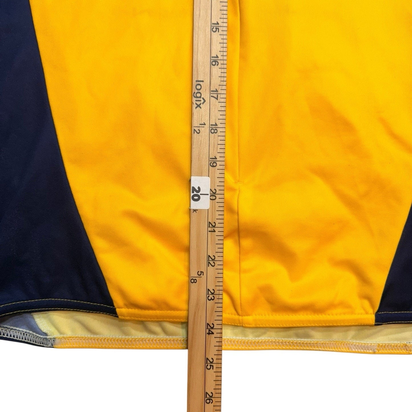 Ralph Lauren Polo Sport RLX Cycling Vests Yellow Navy Zip Front Men’s Size Large