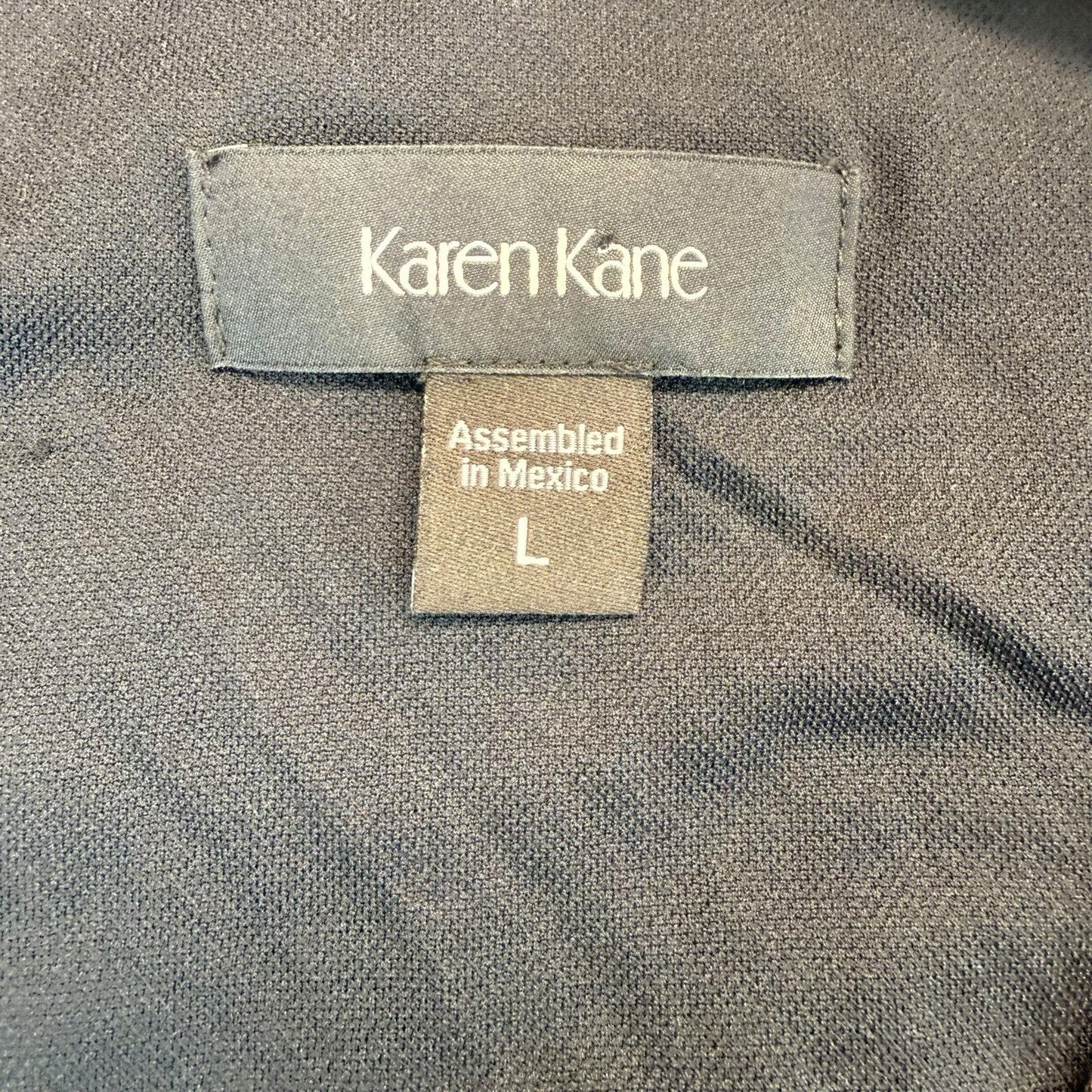 Karen Kane Paisley Blouse Large Majestic Magenta NWT $159 Women's