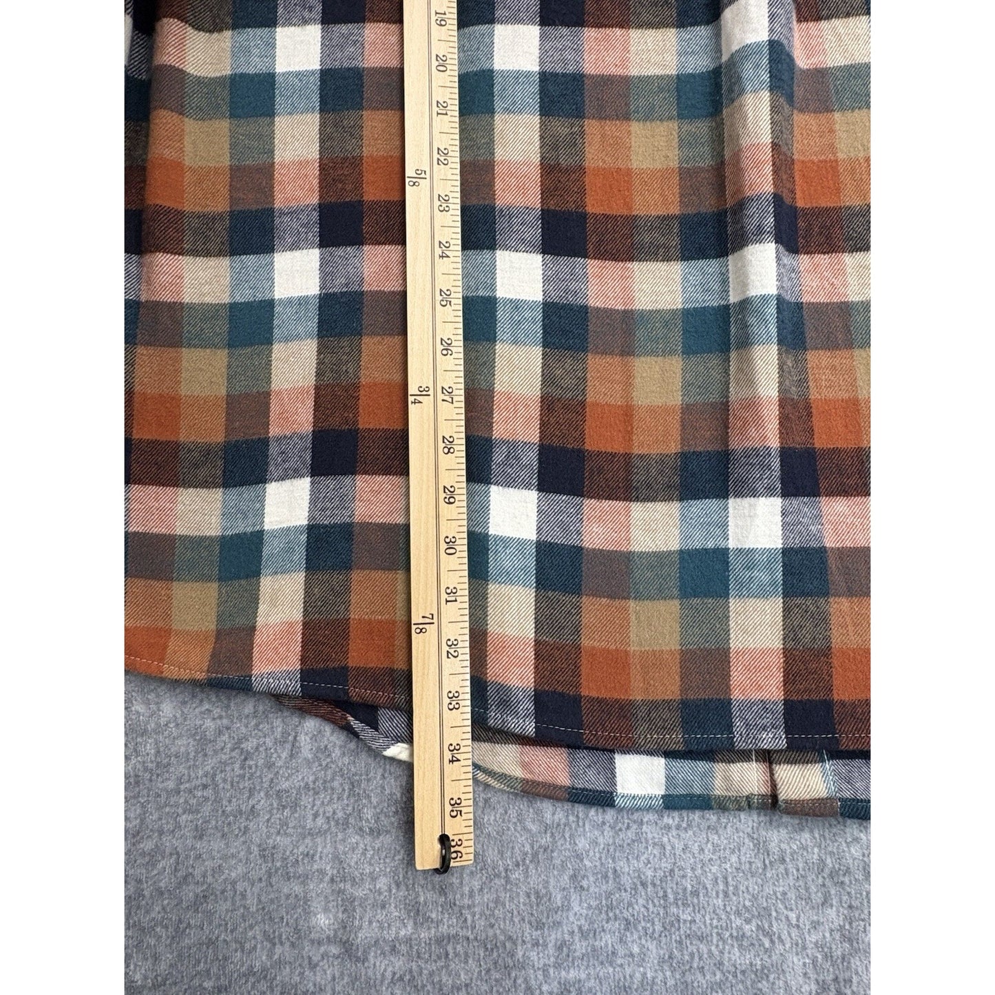 NWT's ROWM Portuguese Button Down Multi Men's Orange, Blue, White 4XB $89.50