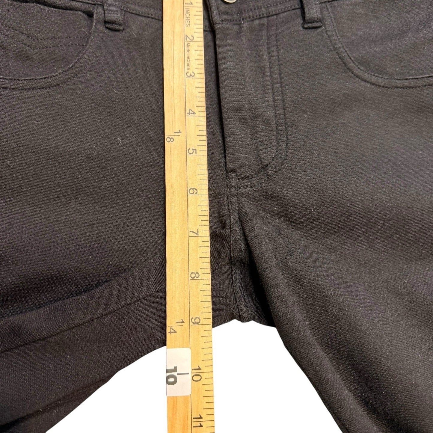 Burberry Brit Bayswater Ankle Zip Skinny Knit Pants Black Women’s Size XS