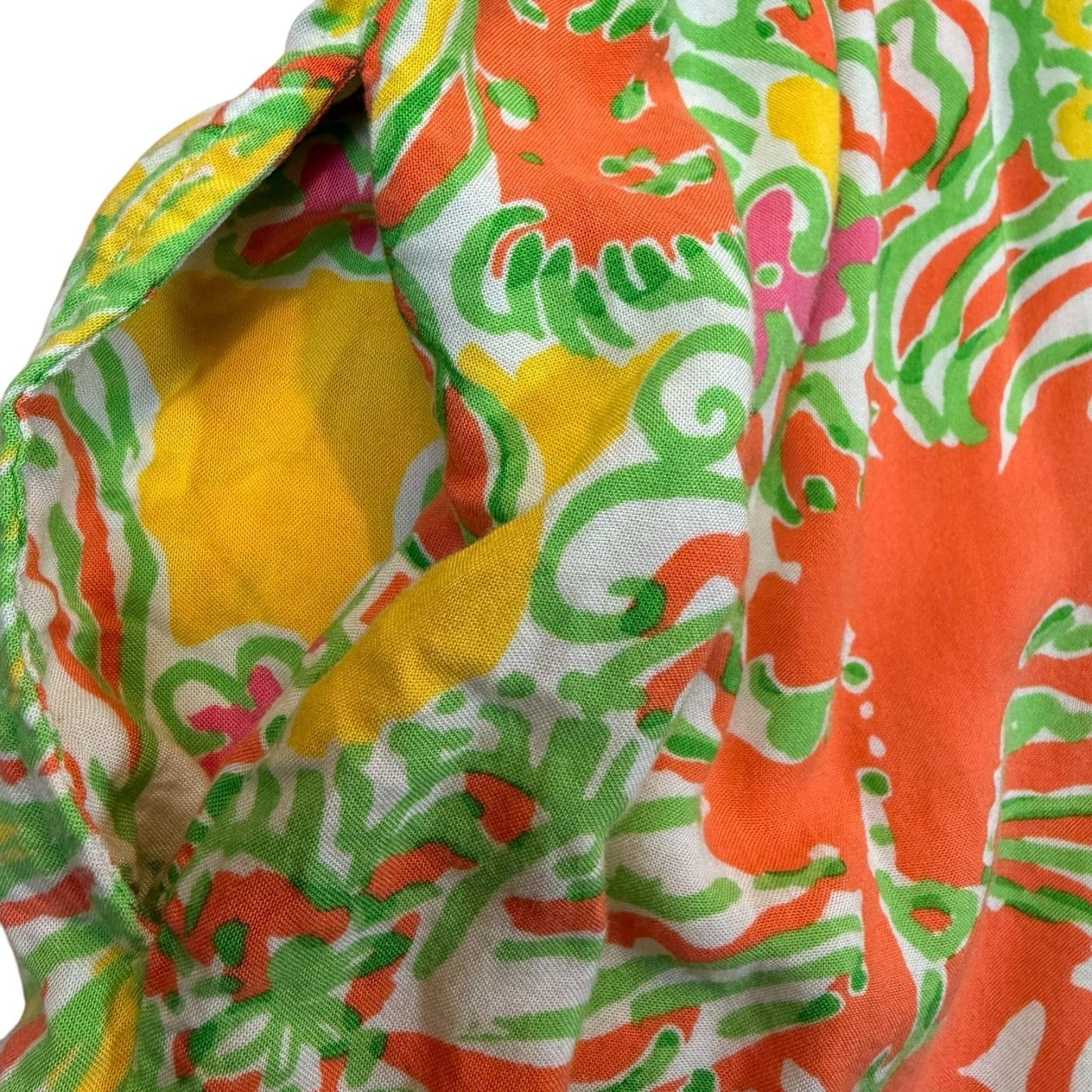 Lilly Pulitzer Women's Size XS Petite Sleeveless Tropical Romper