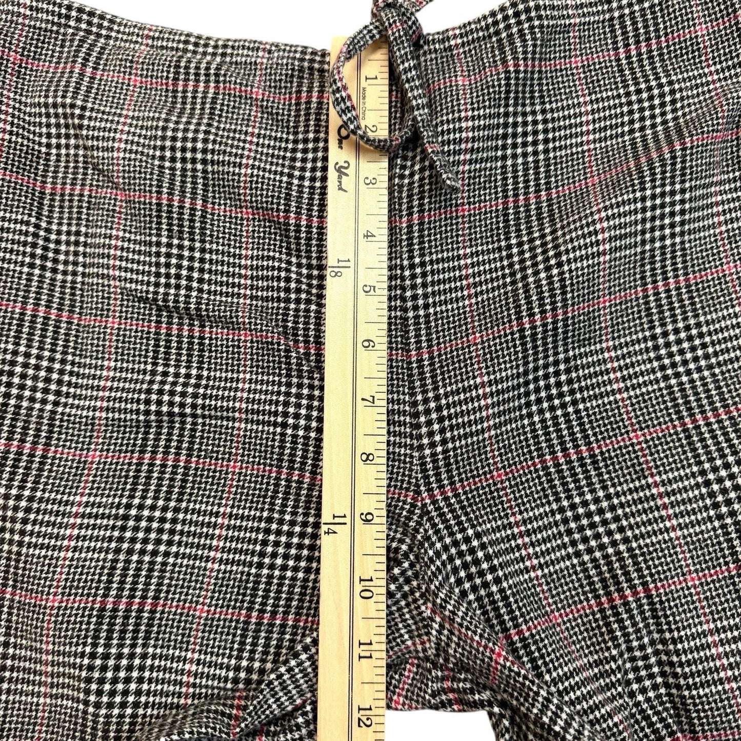 Vintage Ralph Lauren Plaid Trousers Women’s Small Y2K Wide Leg Pants