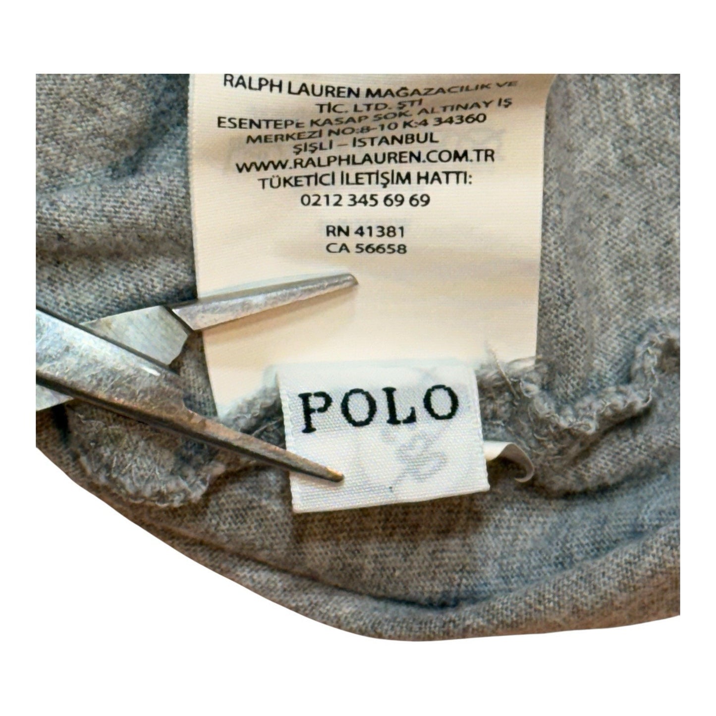 Polo Ralph Lauren Women’s US Open 2019 Polo Bear Tennis T-Shirt Gray Sz S