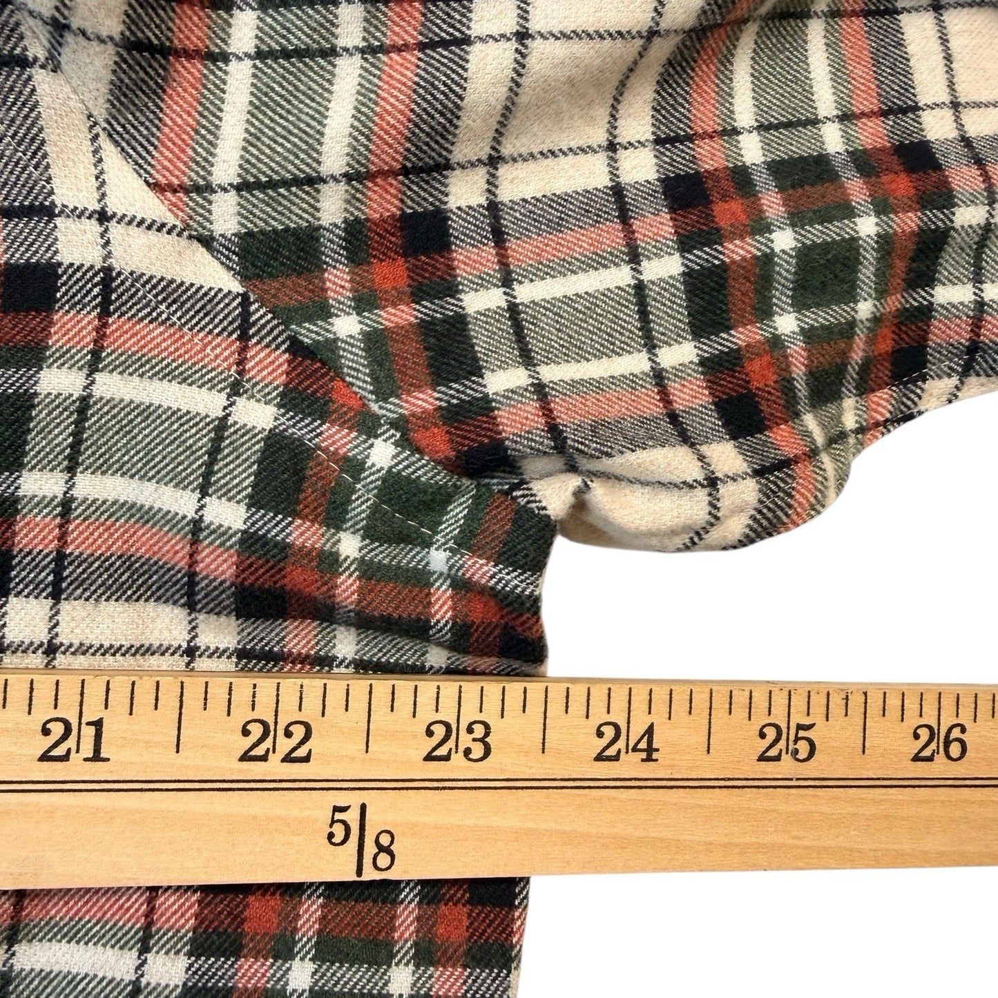 Hart Schaffner Marx Plaid Button Down Shirt Men's Large Green Red Black White New