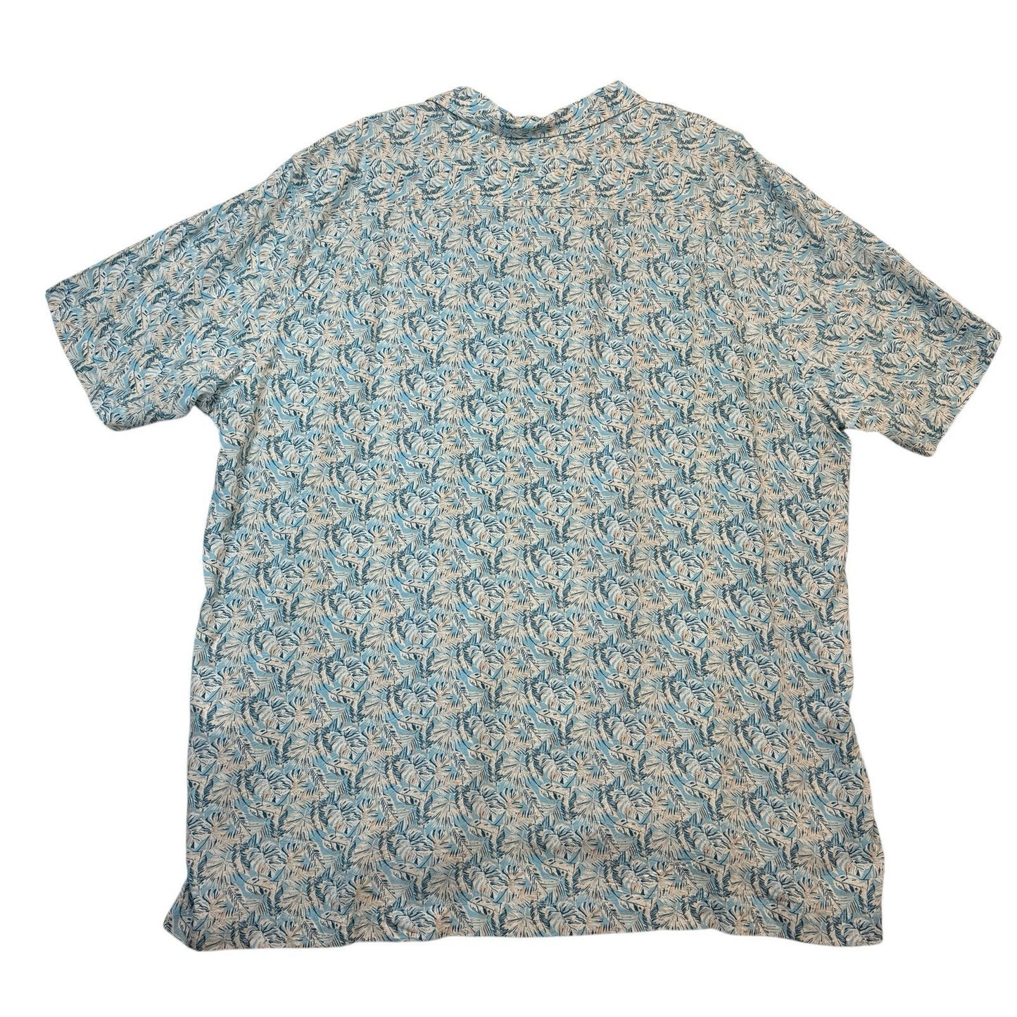Caribbean Men’s Tropical Shirt XXL NWT Button Front Short Sleeve Vacation Polo's