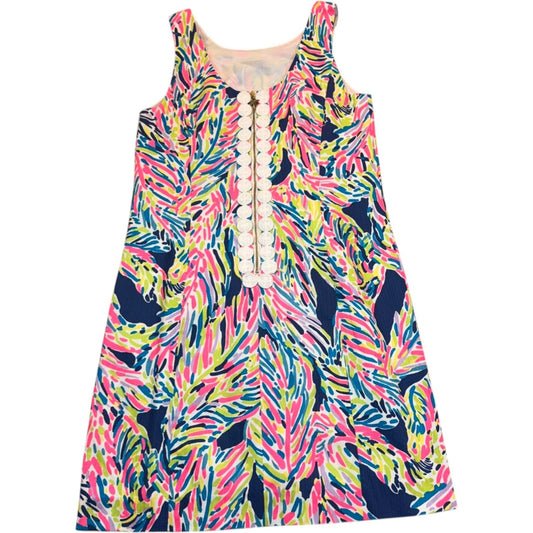 NEW Lilly Pulitzer Women's Size 4 Sleeveless Tropical Sundress Dress 100% Cotton
