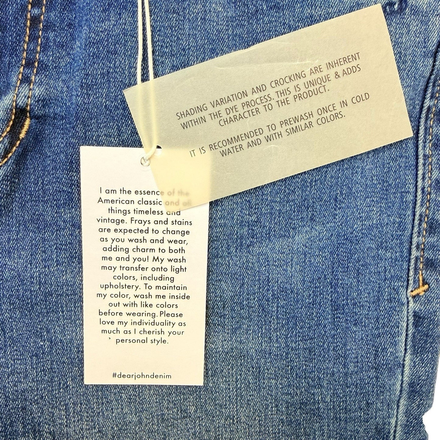 Dear John Brisbane Flare Jeans Size 28 Distressed Raw Hem NWT