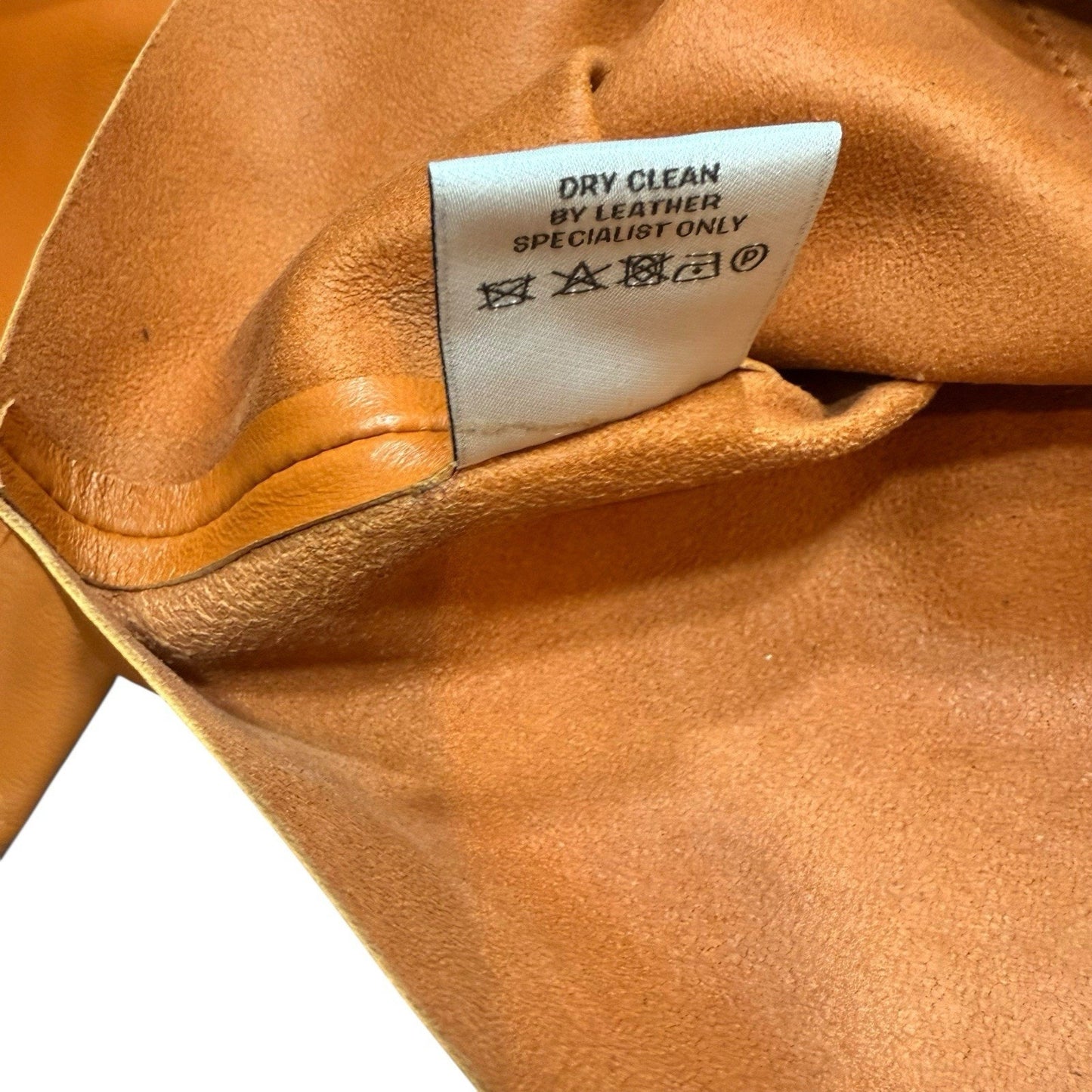 Per Se by Carlisle Women’s Genuine Leather Jacket Caramel Brown Size 8
