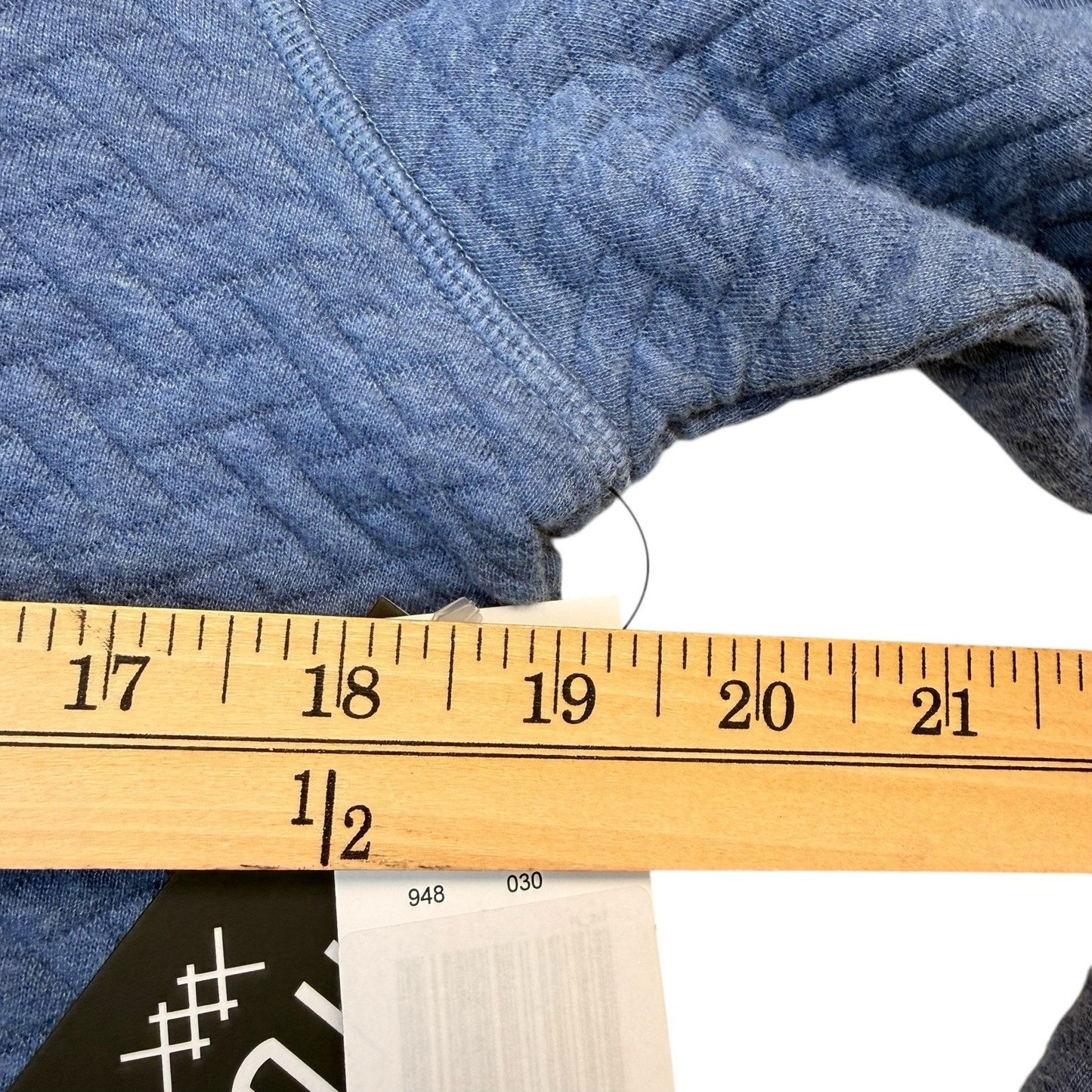 Rhone Weekender Pullover Men’s NWT Ocean Blue Heather Small 2XL $138