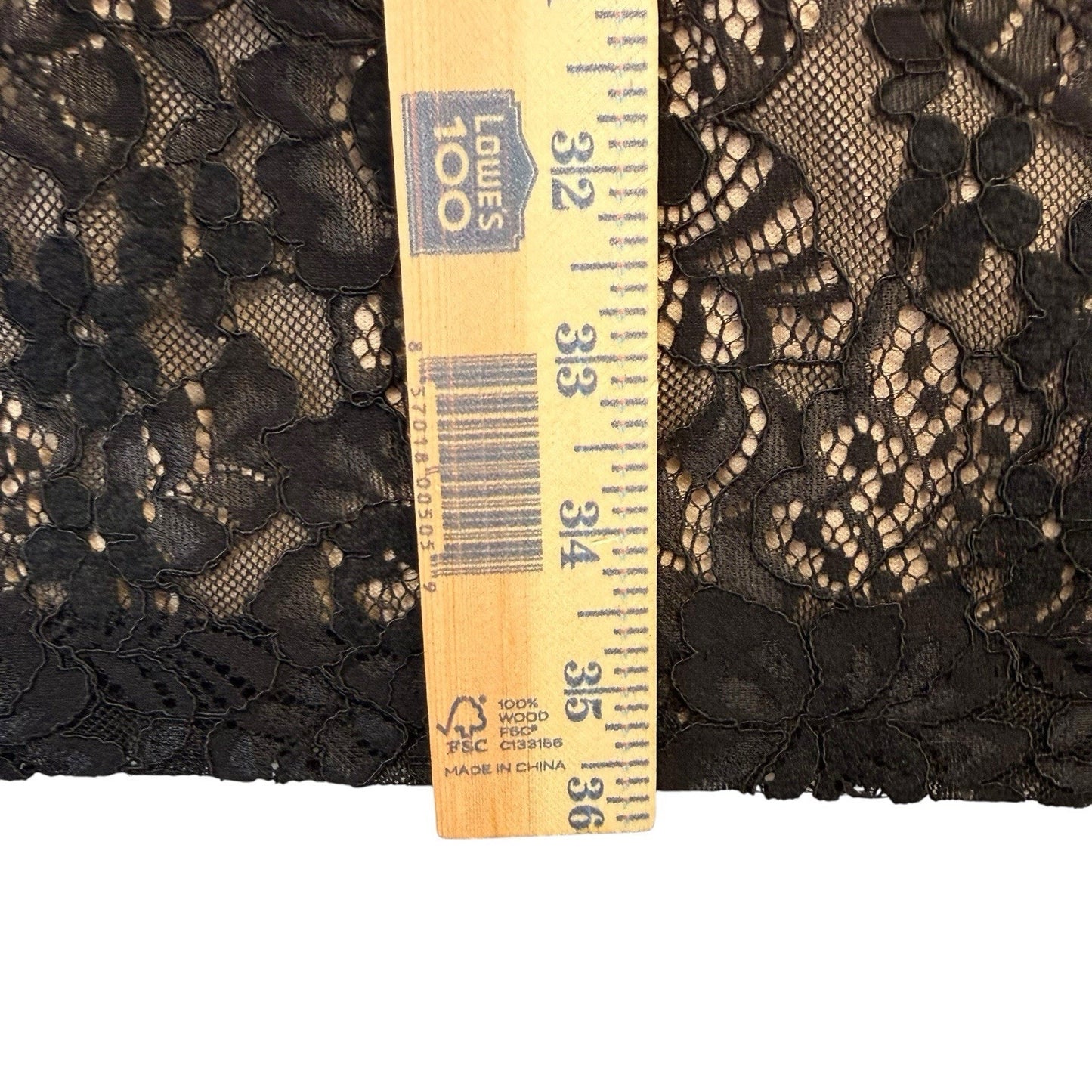 Tommy Hilfiger Black Lace Dress Size 8 Sheath Sleeveless Nude Lined NWT Women's
