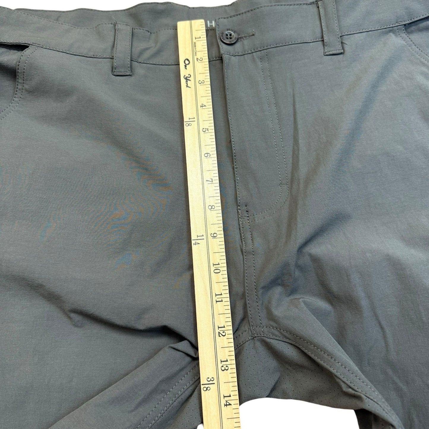 Huk Men's Performance Pants Gray Size XXL Fishing Outdoor Quick Dry Stretch NWT